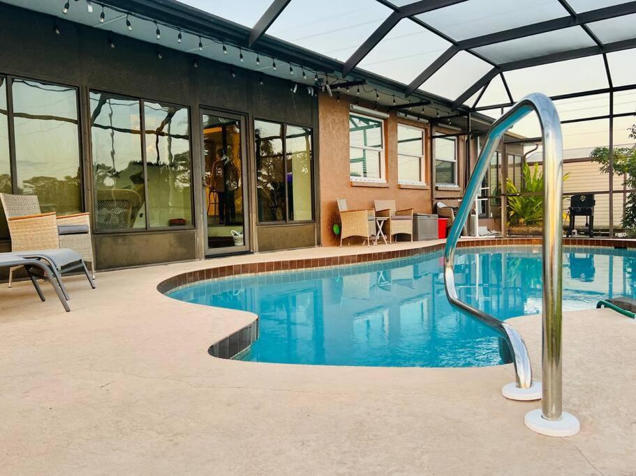 Heated Saltwater Pool Home Minutes To Beach Englewood Bagian luar foto